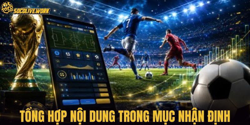 Tổng hợp nội dung trong mục nhận định bóng đá